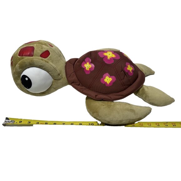 Disney Finding Nemo Squirt Turtle Plush Stuffed Animal Toy Lot of 2 - 20" & 9" - Picture 8 of 16